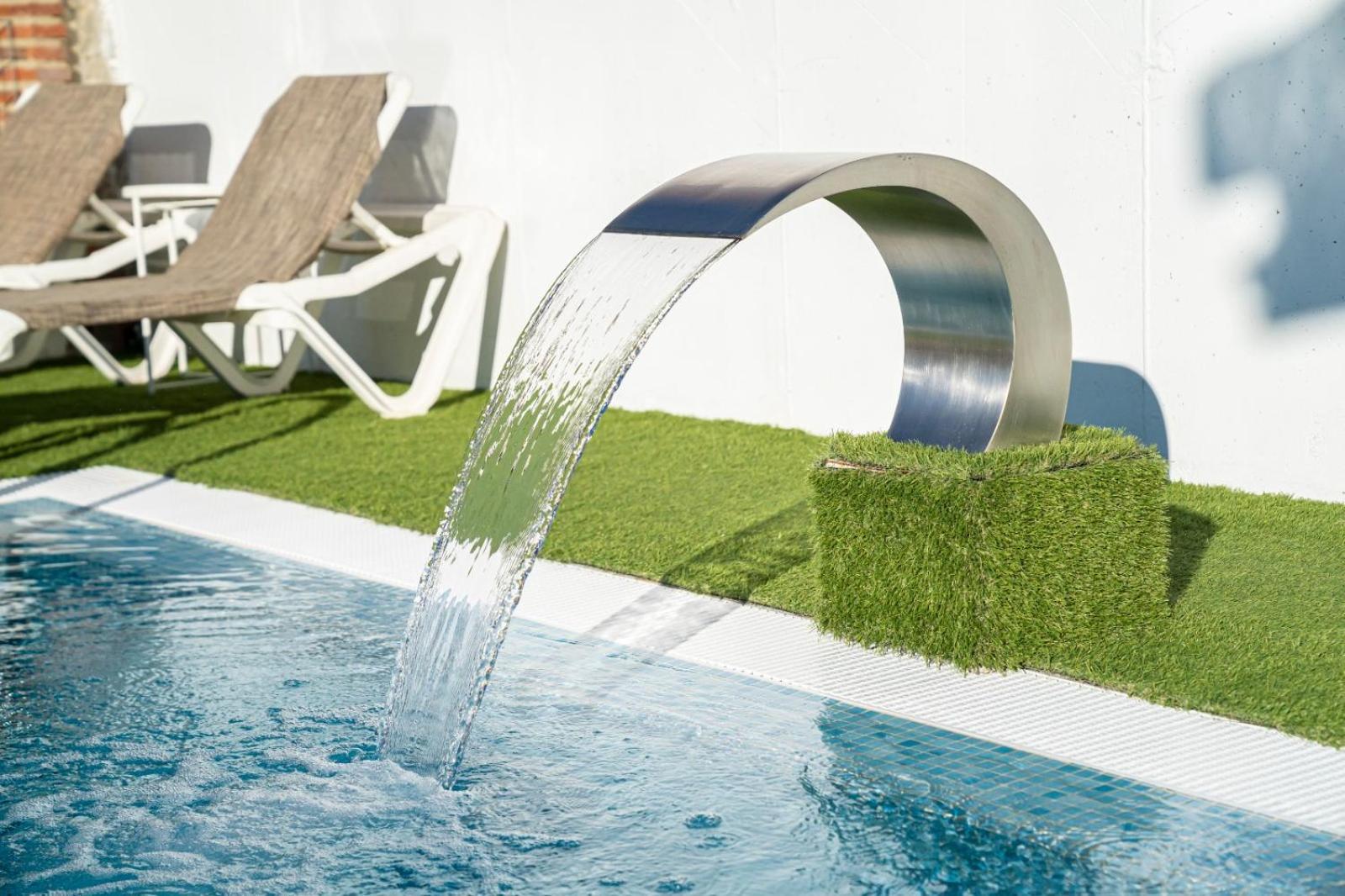 Apartamento Buenavista Con Jacuzzi Y Jardin Privado En Abadia Bagian luar foto